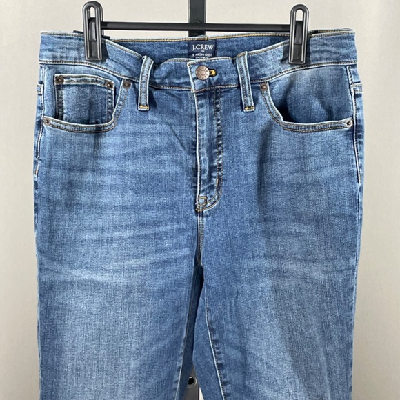 NEW J Crew Jeans Womens 29 blue denim skinny preppy casual classic - Picture 2 of 10